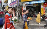 [ẢNH] Cận cảnh đám hỏi đẹp như mơ của Trung vệ Duy Mạnh và bạn gái Quỳnh Anh